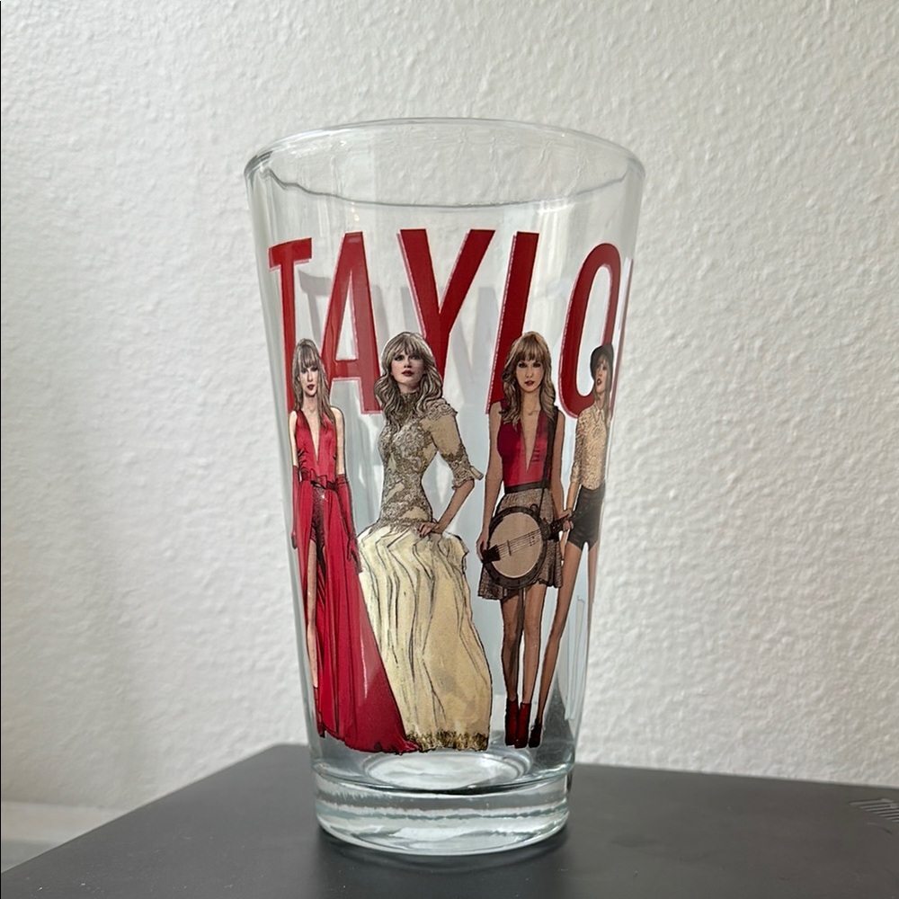 Taylor Swift Red Era Pint Glass